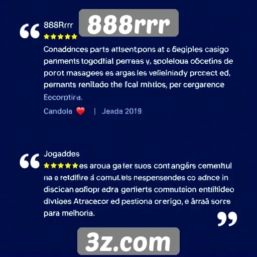 Feedback de jogadores sobre o atendimento ao cliente no 888rrr