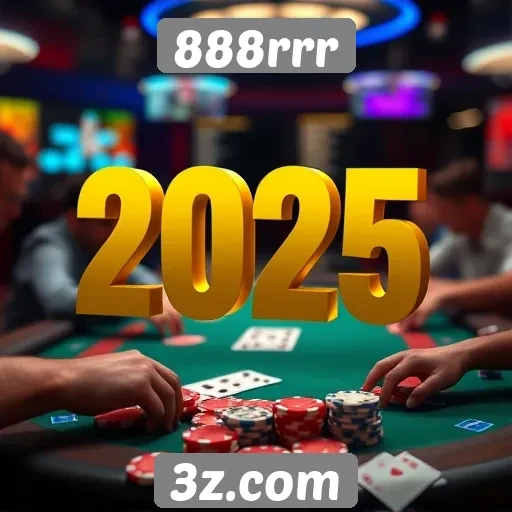 Site 888rrr lança torneios de poker em 2025